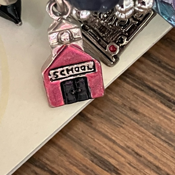 NEW!!! Memory Maker Bangle Teacher Charms Photo Bracelet - Picture 6 of 9